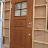 高性能な木製玄関ドア